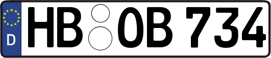 HB-OB734