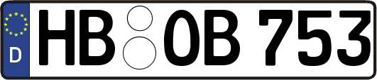 HB-OB753