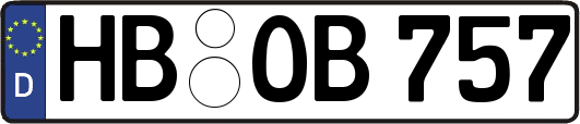 HB-OB757