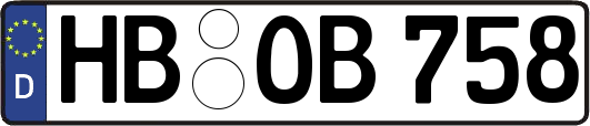 HB-OB758