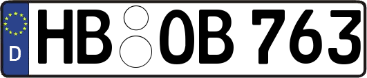 HB-OB763
