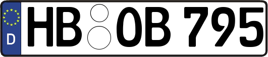 HB-OB795