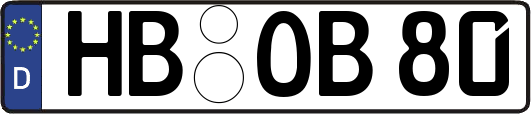 HB-OB80