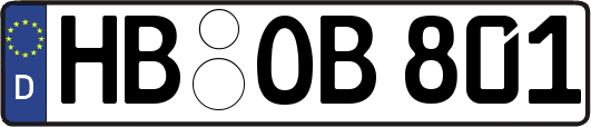 HB-OB801