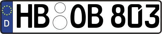 HB-OB803