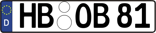 HB-OB81