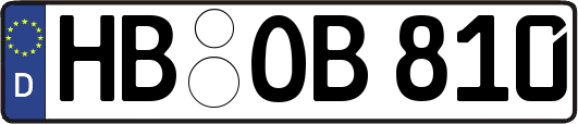 HB-OB810