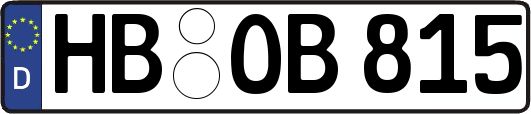HB-OB815