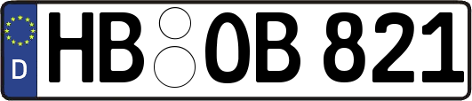 HB-OB821