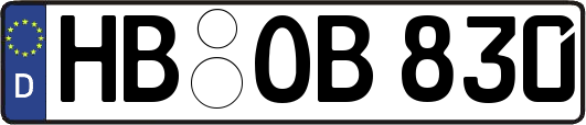 HB-OB830