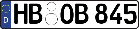 HB-OB845