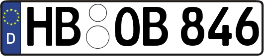 HB-OB846
