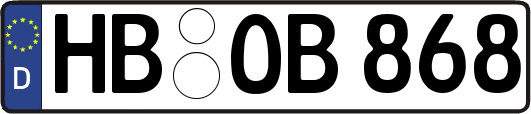 HB-OB868