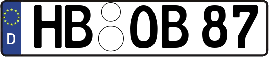 HB-OB87