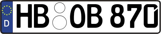 HB-OB870