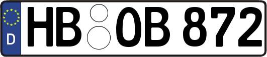 HB-OB872