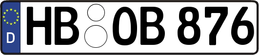 HB-OB876