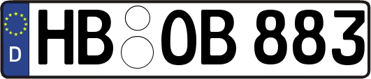 HB-OB883