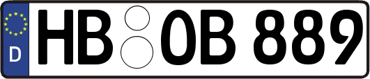 HB-OB889