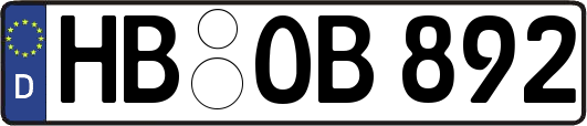 HB-OB892