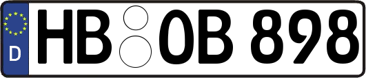 HB-OB898