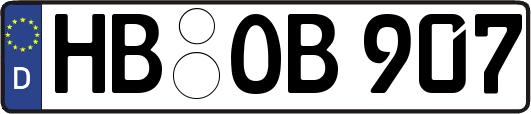 HB-OB907