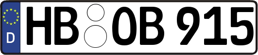 HB-OB915