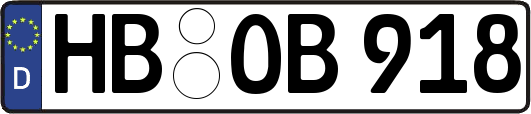 HB-OB918