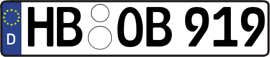 HB-OB919