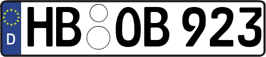 HB-OB923