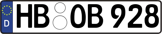 HB-OB928