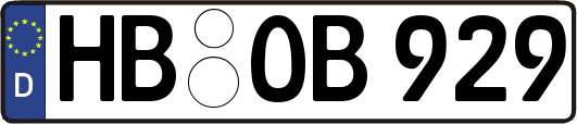 HB-OB929