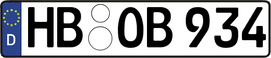 HB-OB934