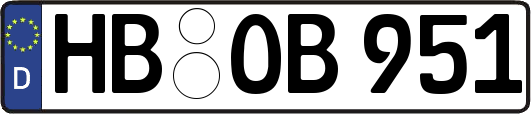 HB-OB951
