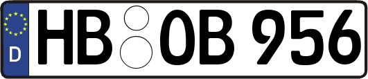 HB-OB956