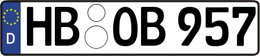 HB-OB957