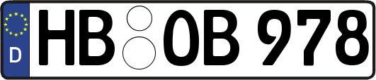 HB-OB978