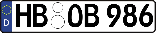 HB-OB986