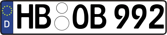 HB-OB992