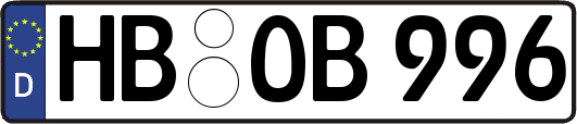 HB-OB996