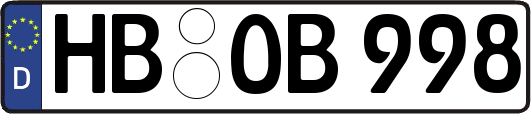 HB-OB998