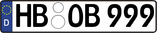 HB-OB999