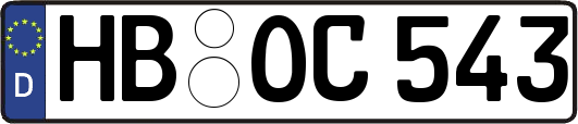 HB-OC543