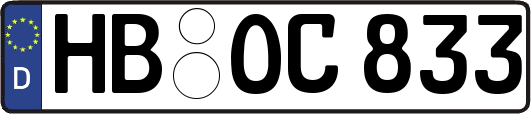 HB-OC833