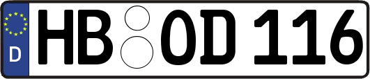 HB-OD116
