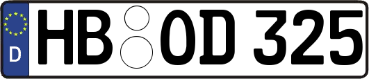 HB-OD325