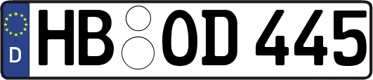 HB-OD445