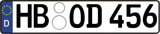 HB-OD456