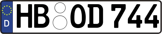 HB-OD744