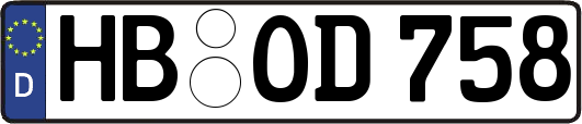 HB-OD758